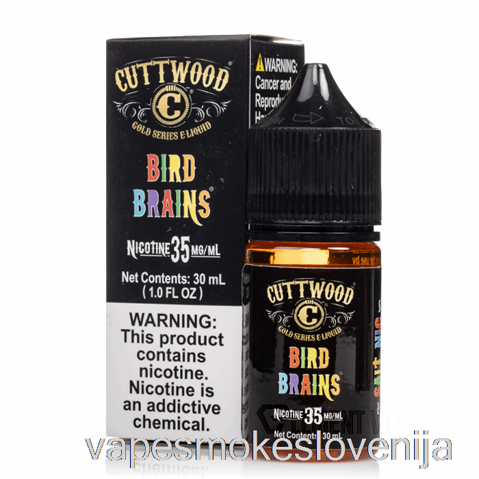 Vape Petrol Ptičji Možgani - Cuttwood Soli - 30ml 35mg